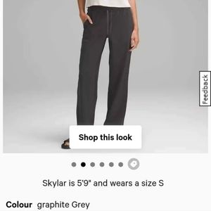 Lululemon straight leg mid rise luxtreme pants